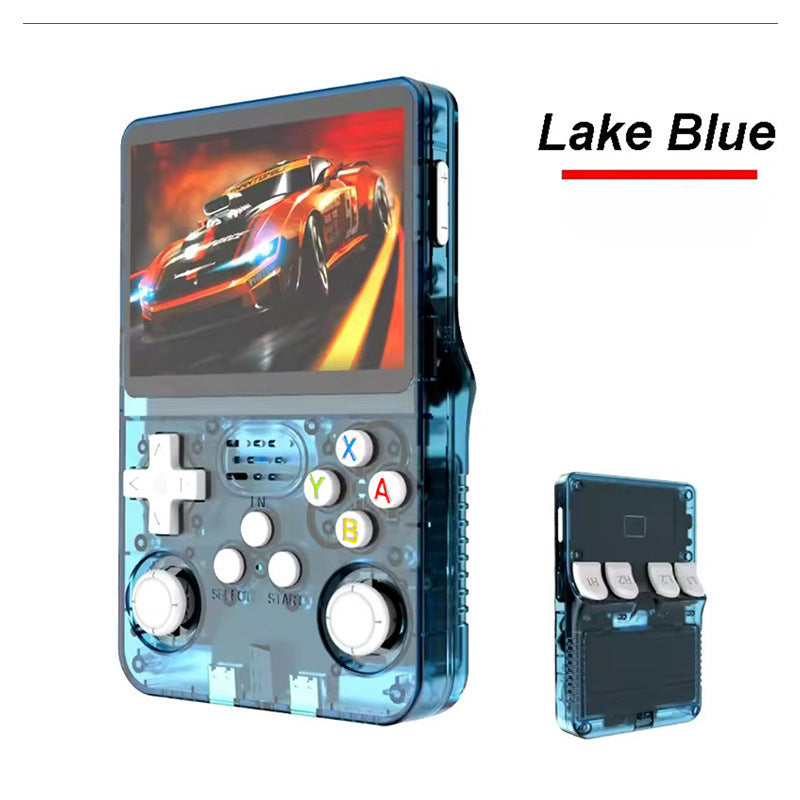 Handheld game console model and color options