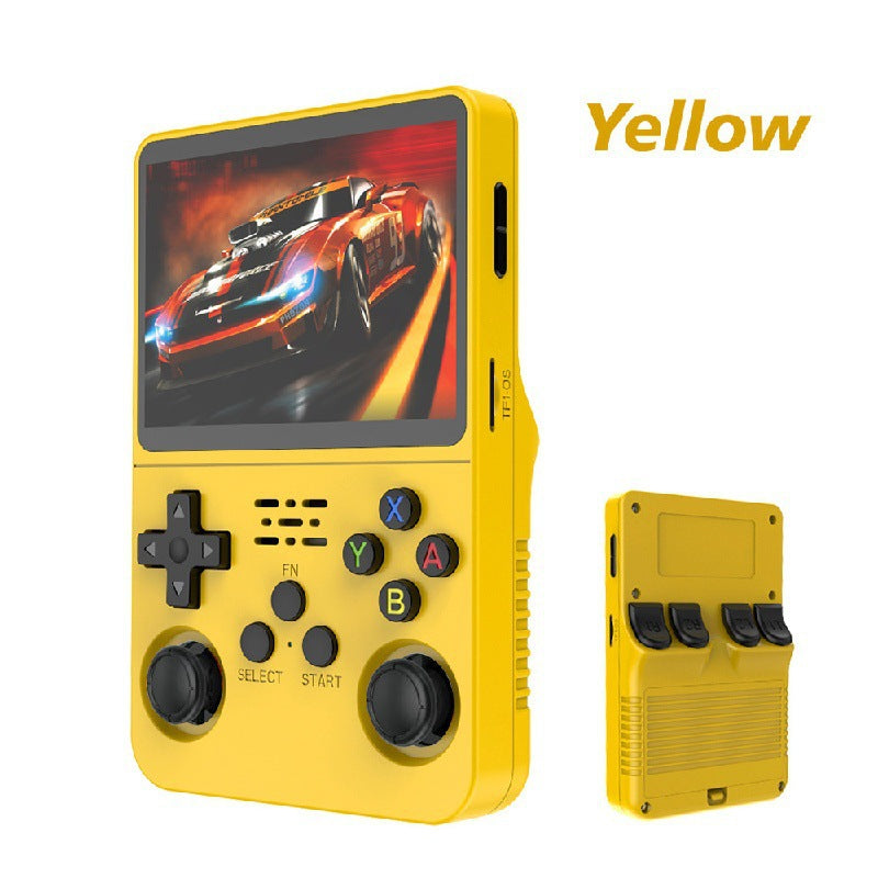 Handheld game console model and color options