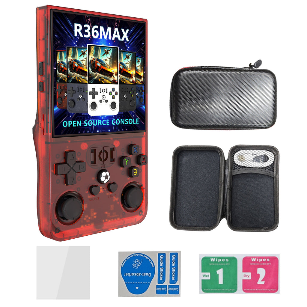 Handheld game console model and color options