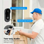 Smart doorbell camera with mobile WiFi connectivity