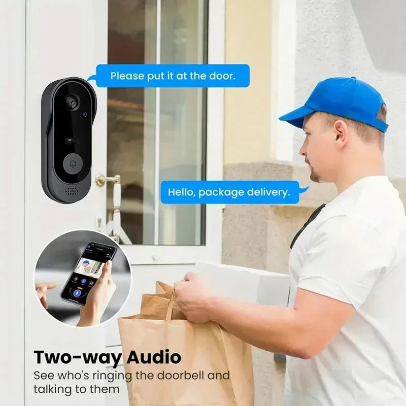 Smart doorbell camera with mobile WiFi connectivity