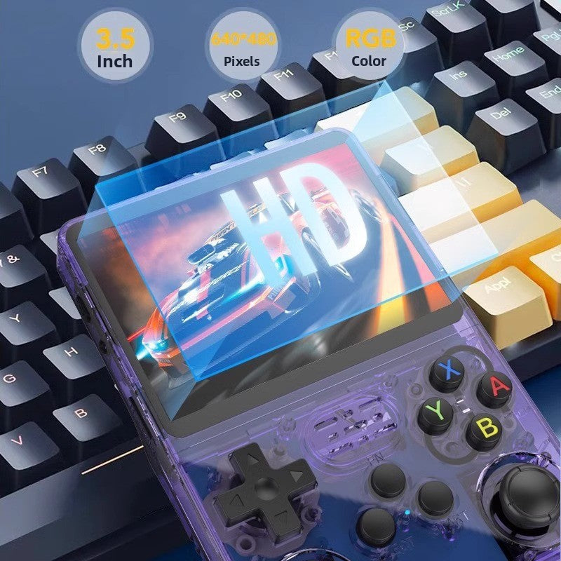 Handheld game console model and color options