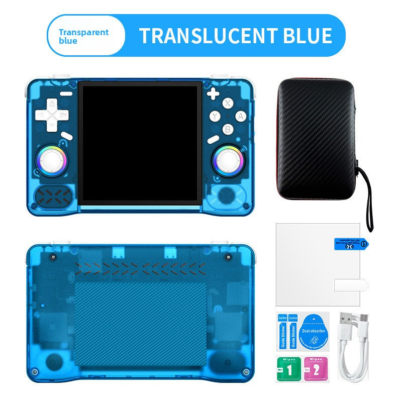 Handheld game console model and color options