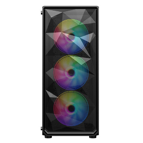 Black Desktop Computer Case - product view 2