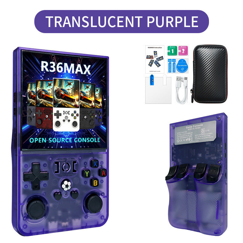 Handheld game console model and color options