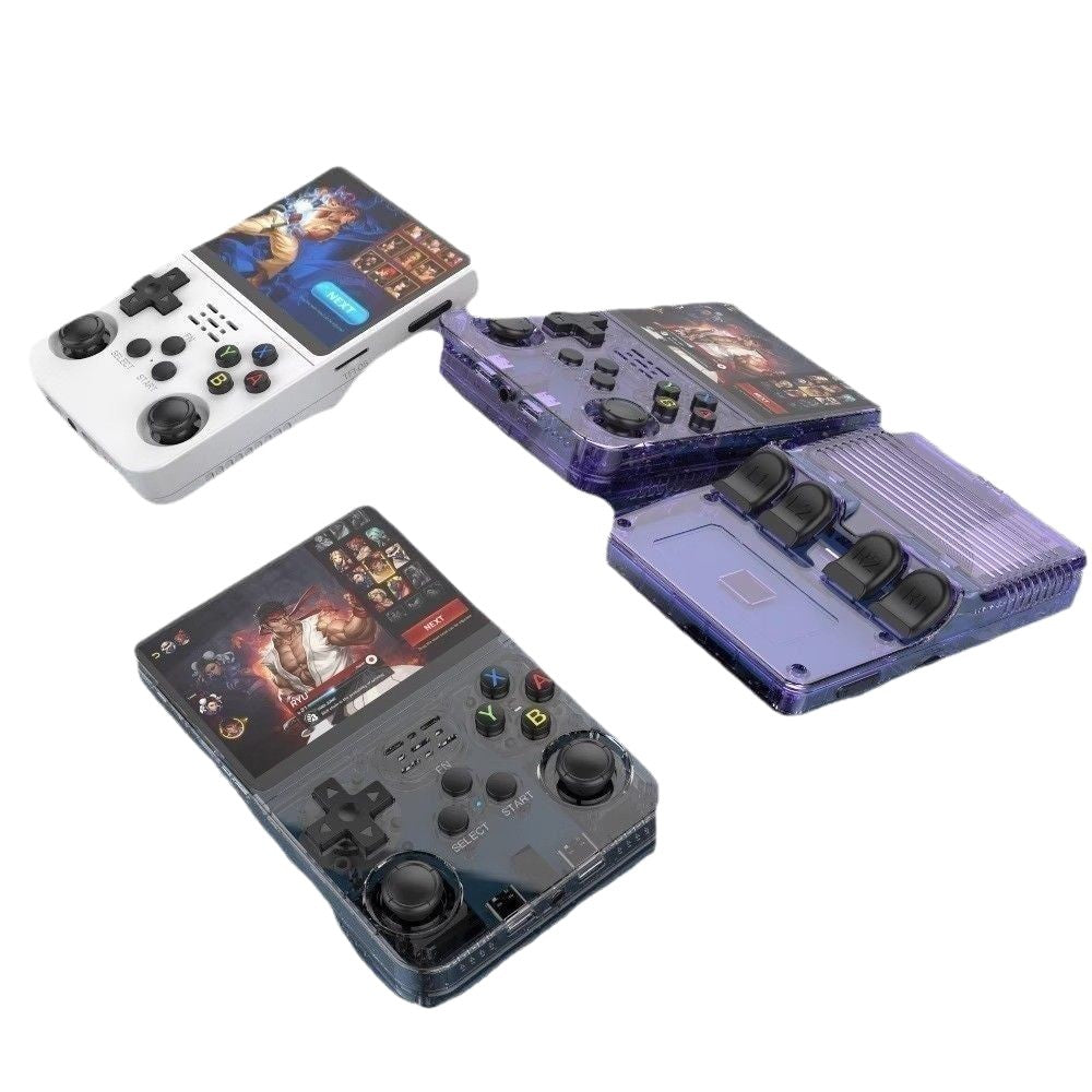 Handheld game console model and color options