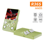 Handheld game console model and color options