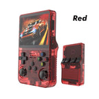 Handheld game console model and color options