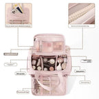 Quilted Travel Makeup Bag - product view 3