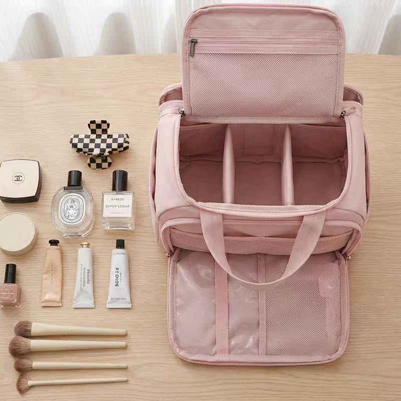 Quilted Travel Makeup Bag - product view 2