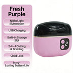 2-in-1 electric nail clipper and polisher