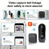 Wireless smart video doorbell for apartments and homes