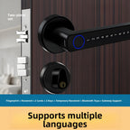 Smart Fingerprint Door Lock with Bluetooth and Key Access - product view 6