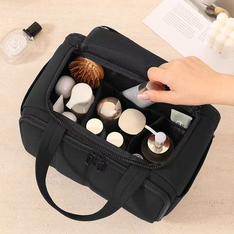 Quilted Travel Makeup Bag - product view 4