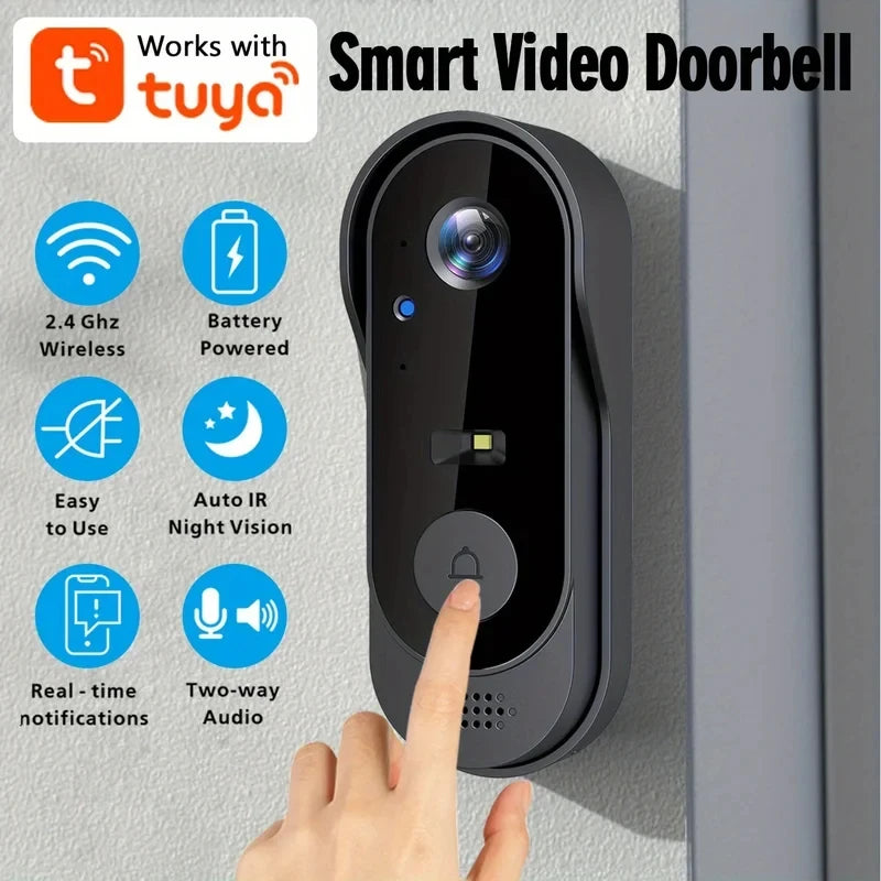 Smart WiFi HD video doorbell security camera