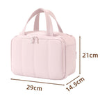 Quilted Travel Makeup Bag - product view 6