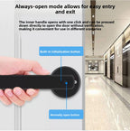Smart Fingerprint Door Lock with Bluetooth and Key Access - product view 3